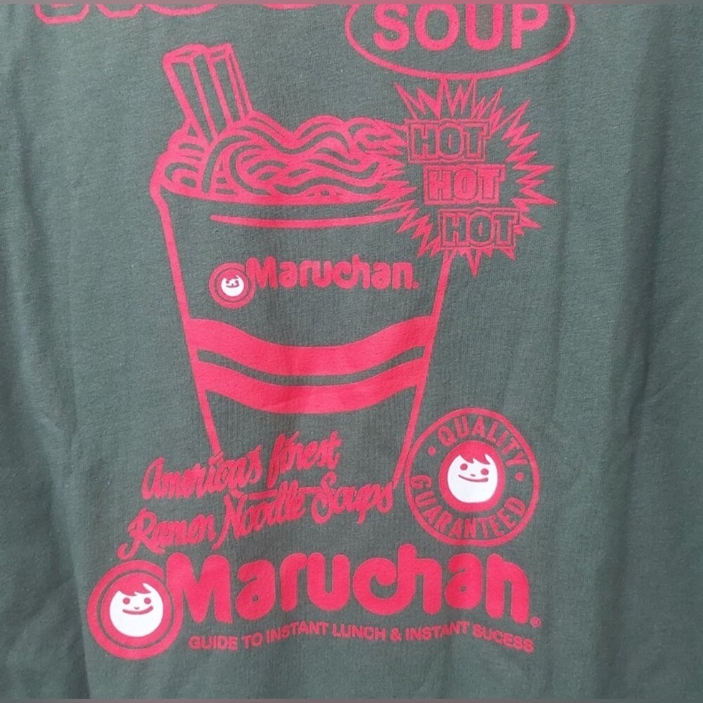 Boys Maruchan Ramen Noodle Long Sleeve Tee - size 8